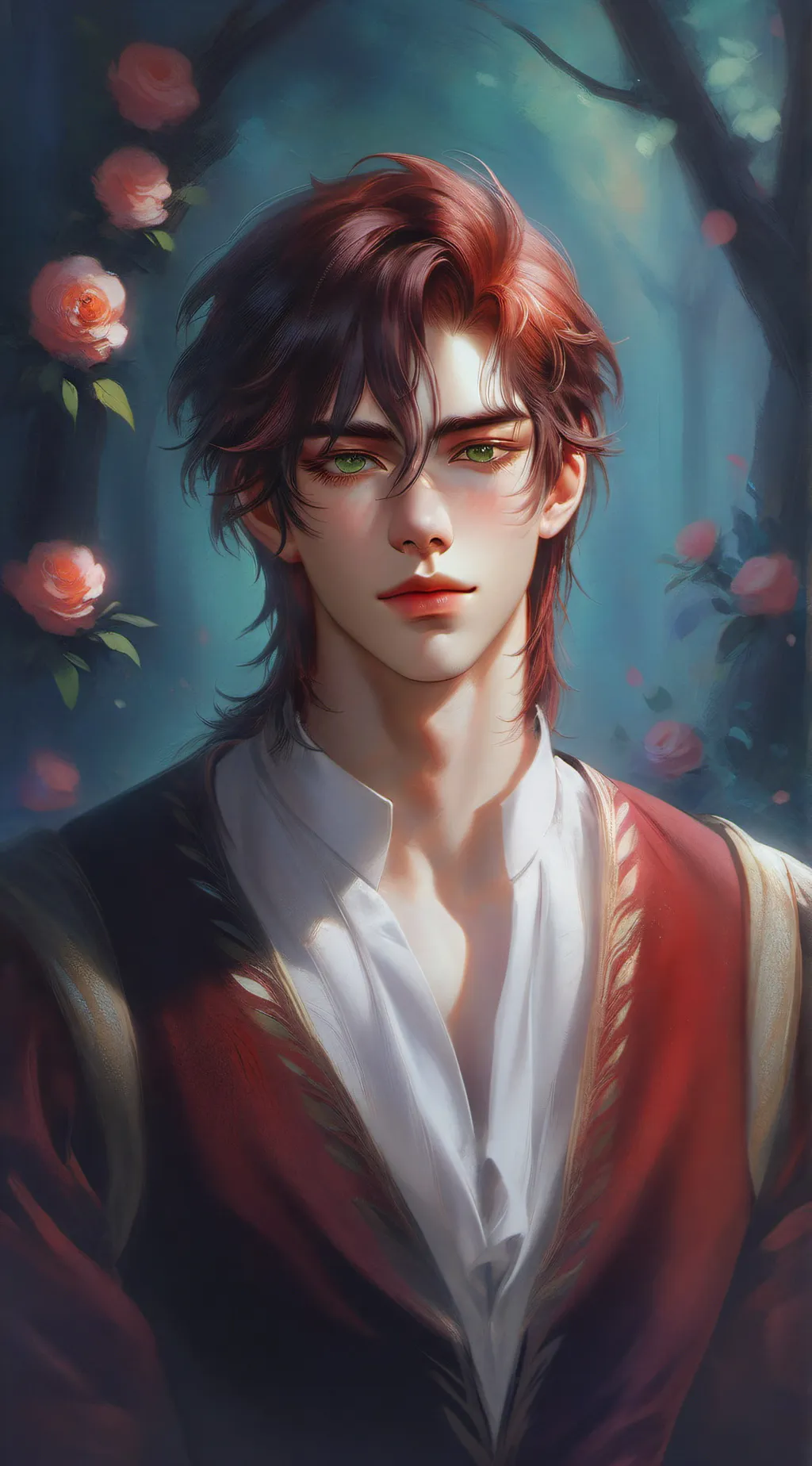 ai character: Theron background