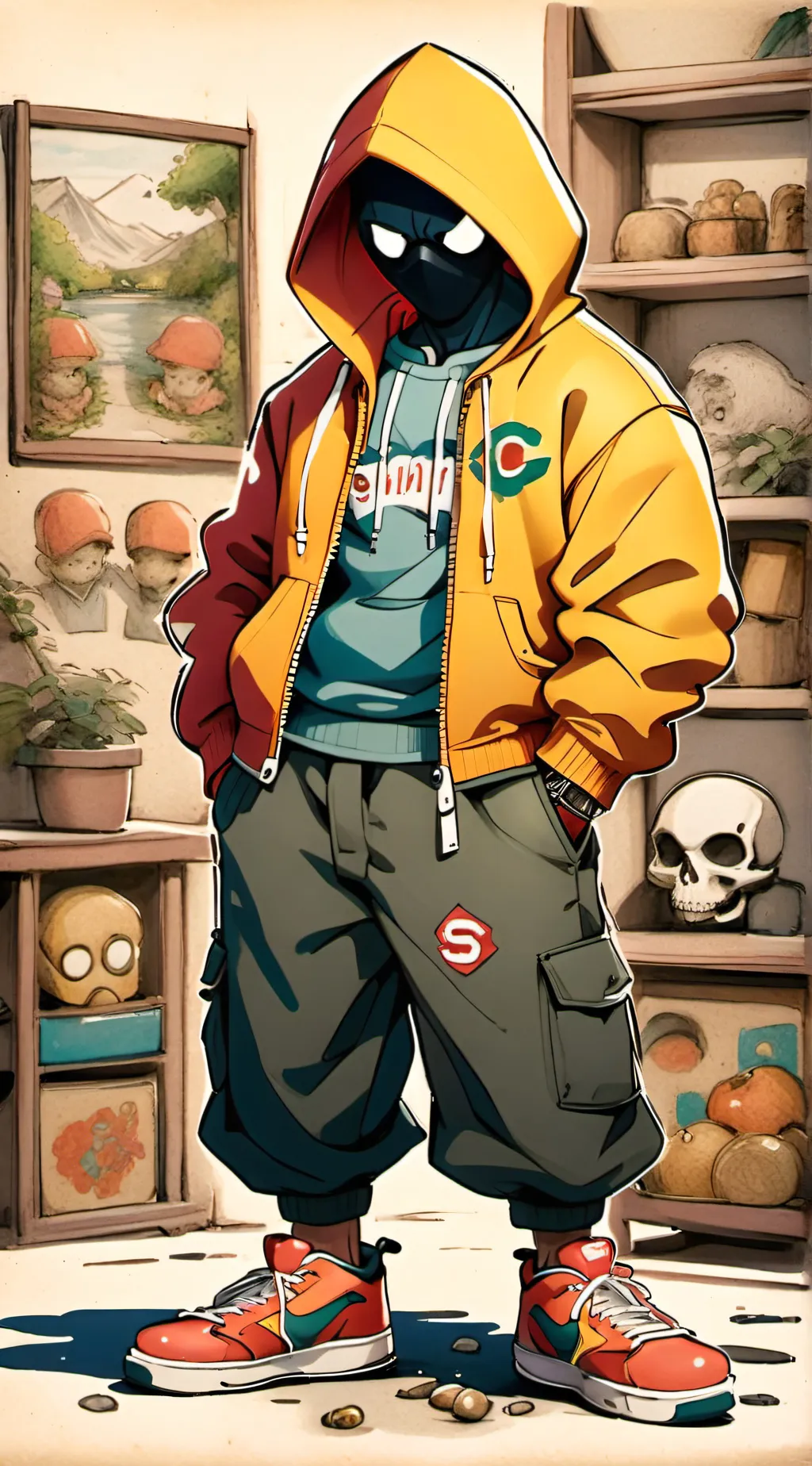 ai character: le clasheur background