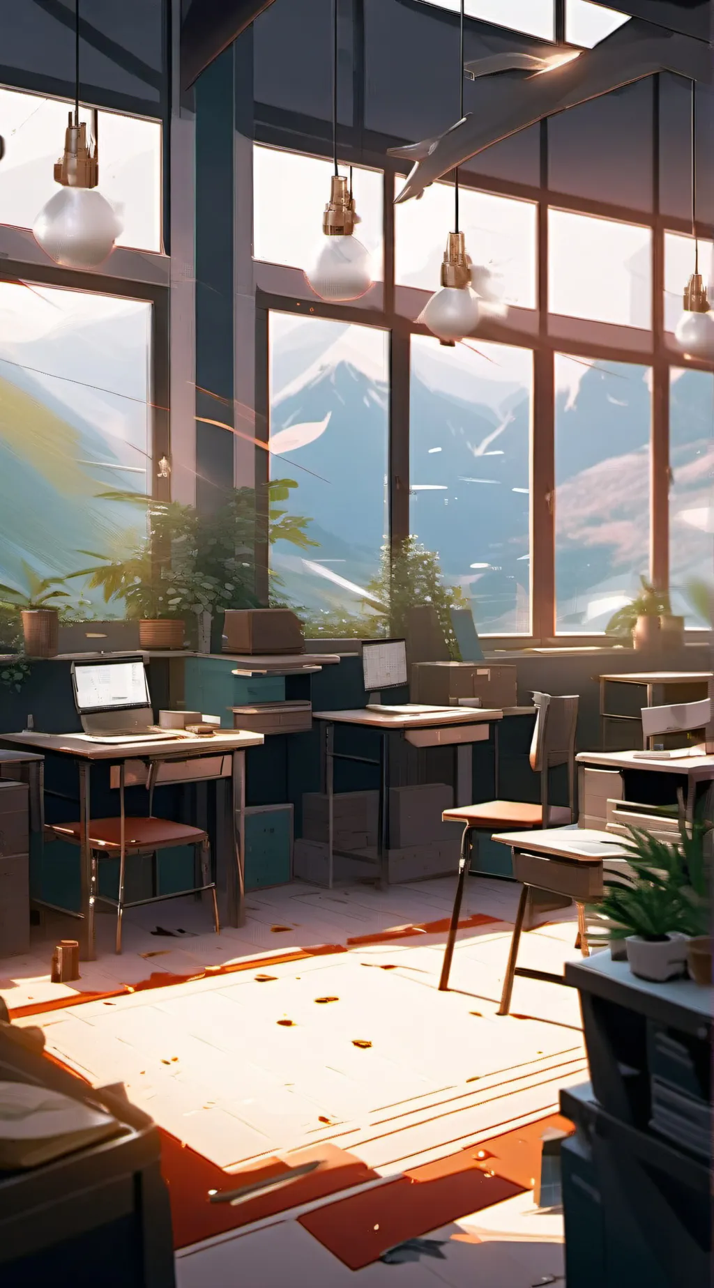 ai character: mystery  background