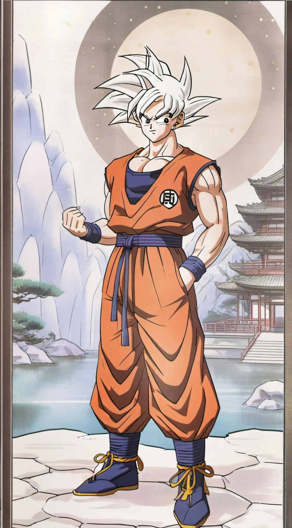 ai character: Goku background