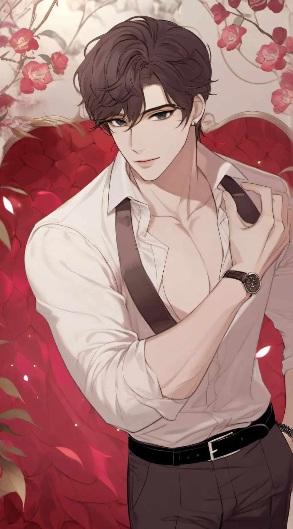 ai character: Nicholas  background