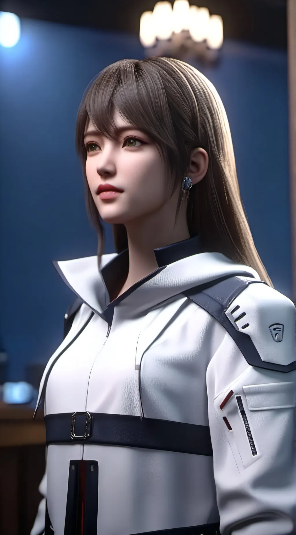 ai character: aline  campos  background