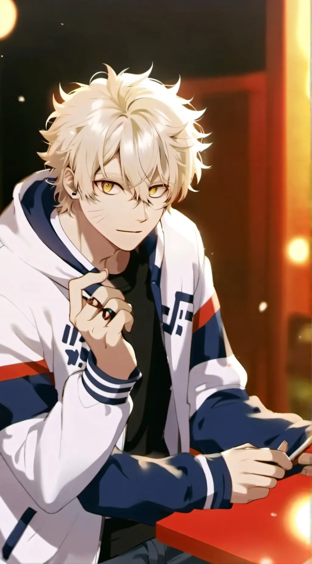 ai character: bakugo background