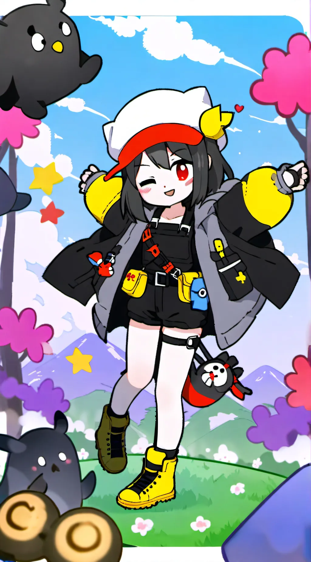 ai character: lily x Oliver fpe  background