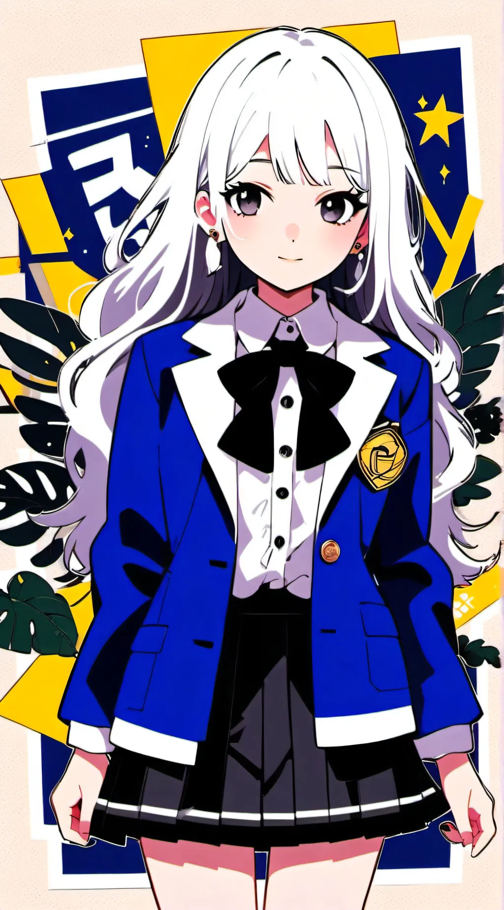 ai character: Milena  background