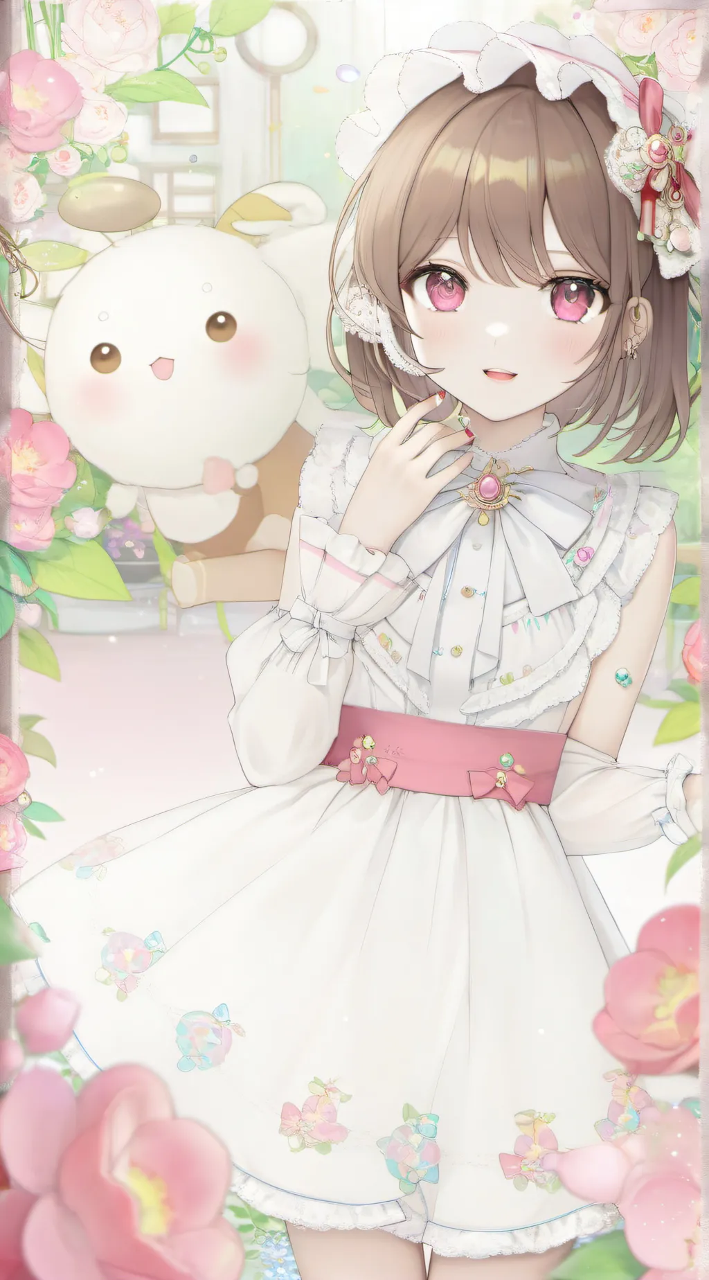 ai character: Rukia Date background