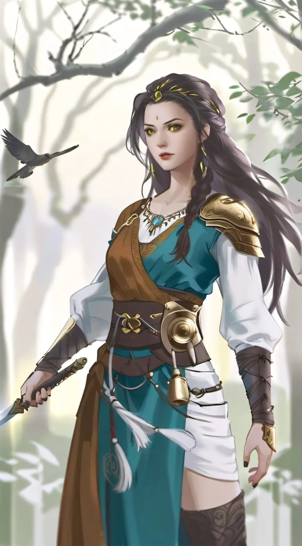 ai character: Lira  background
