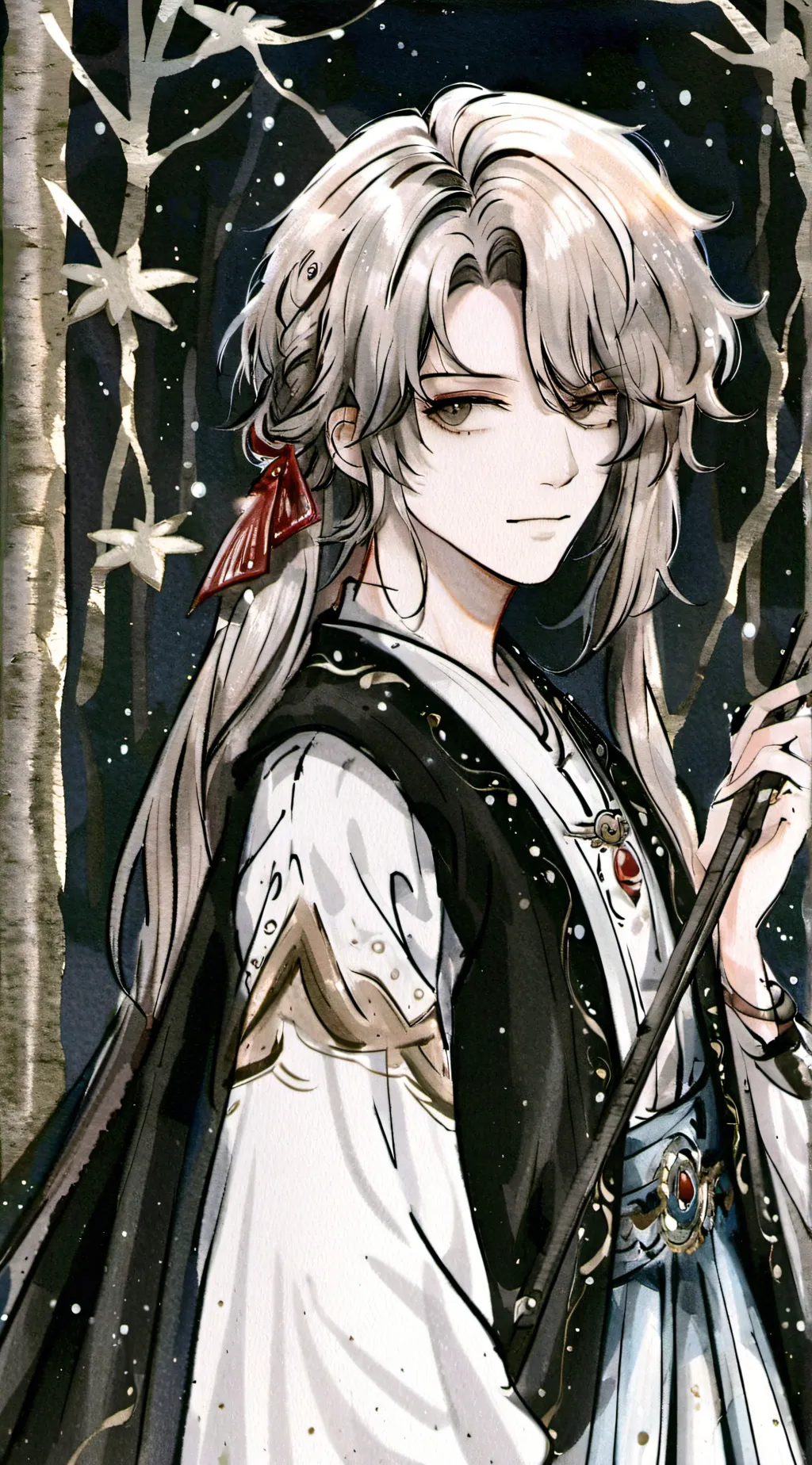 ai character: Nicolas  background