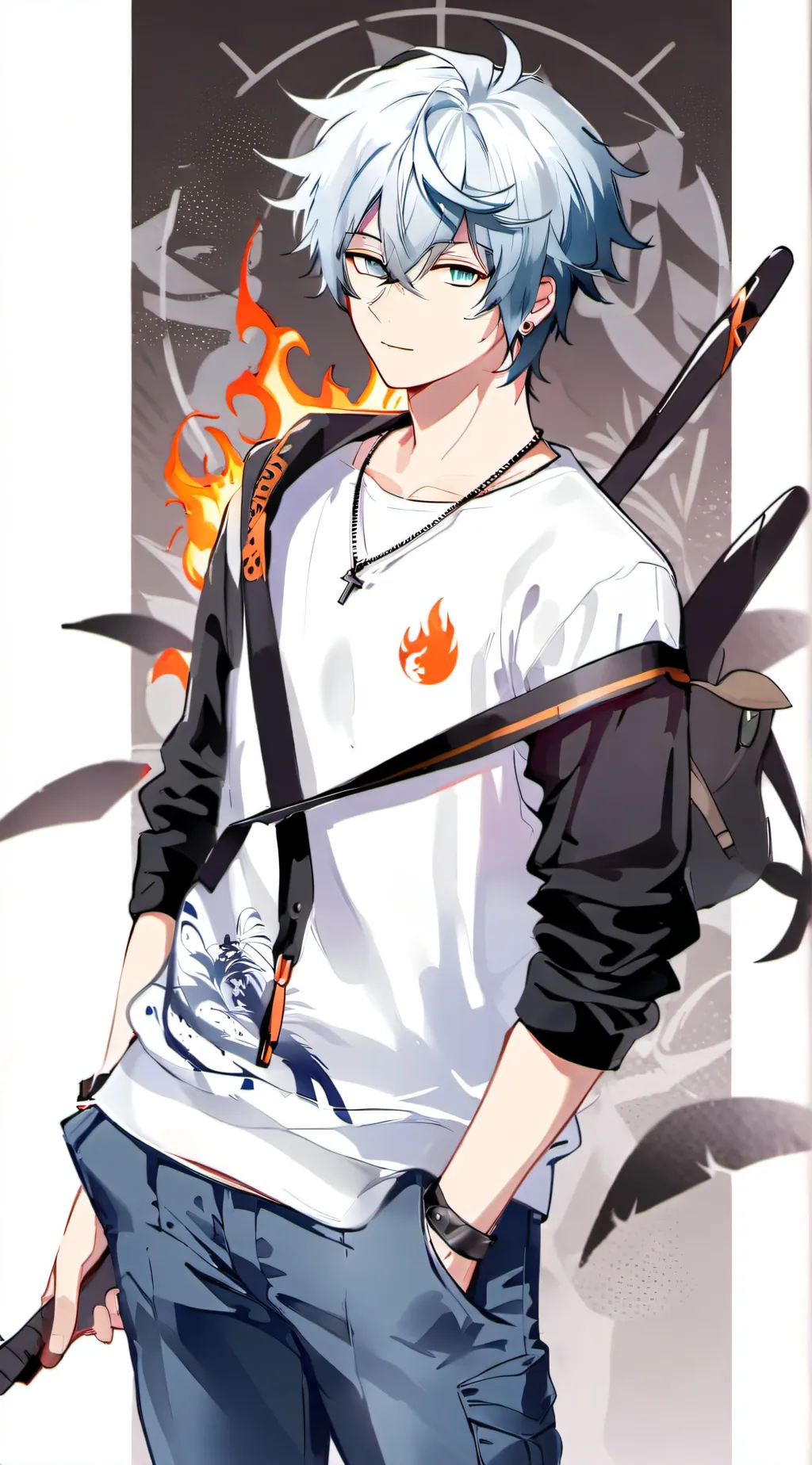 ai character: Itsuki  background