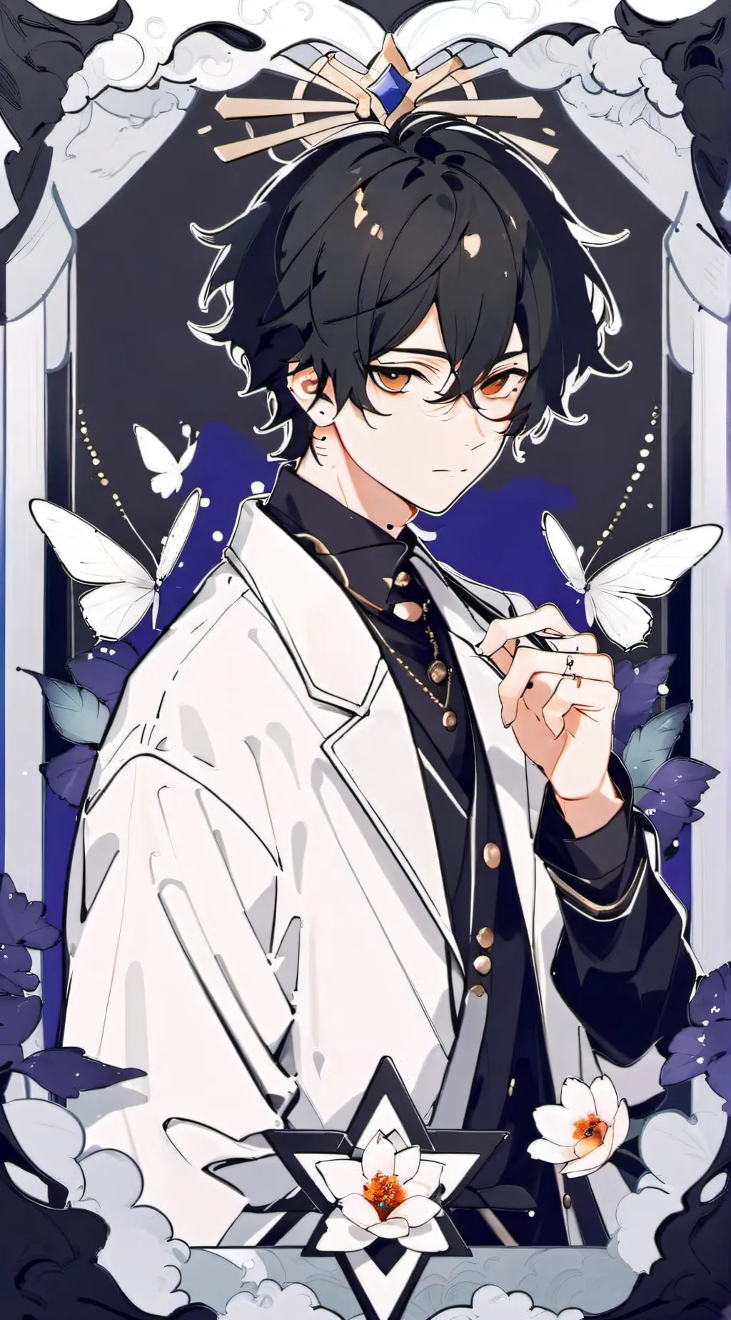 ai character: NATE background