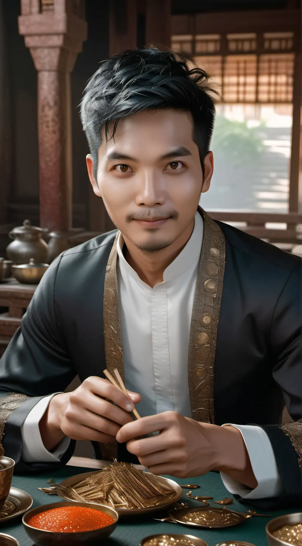 ai character: Alexander background