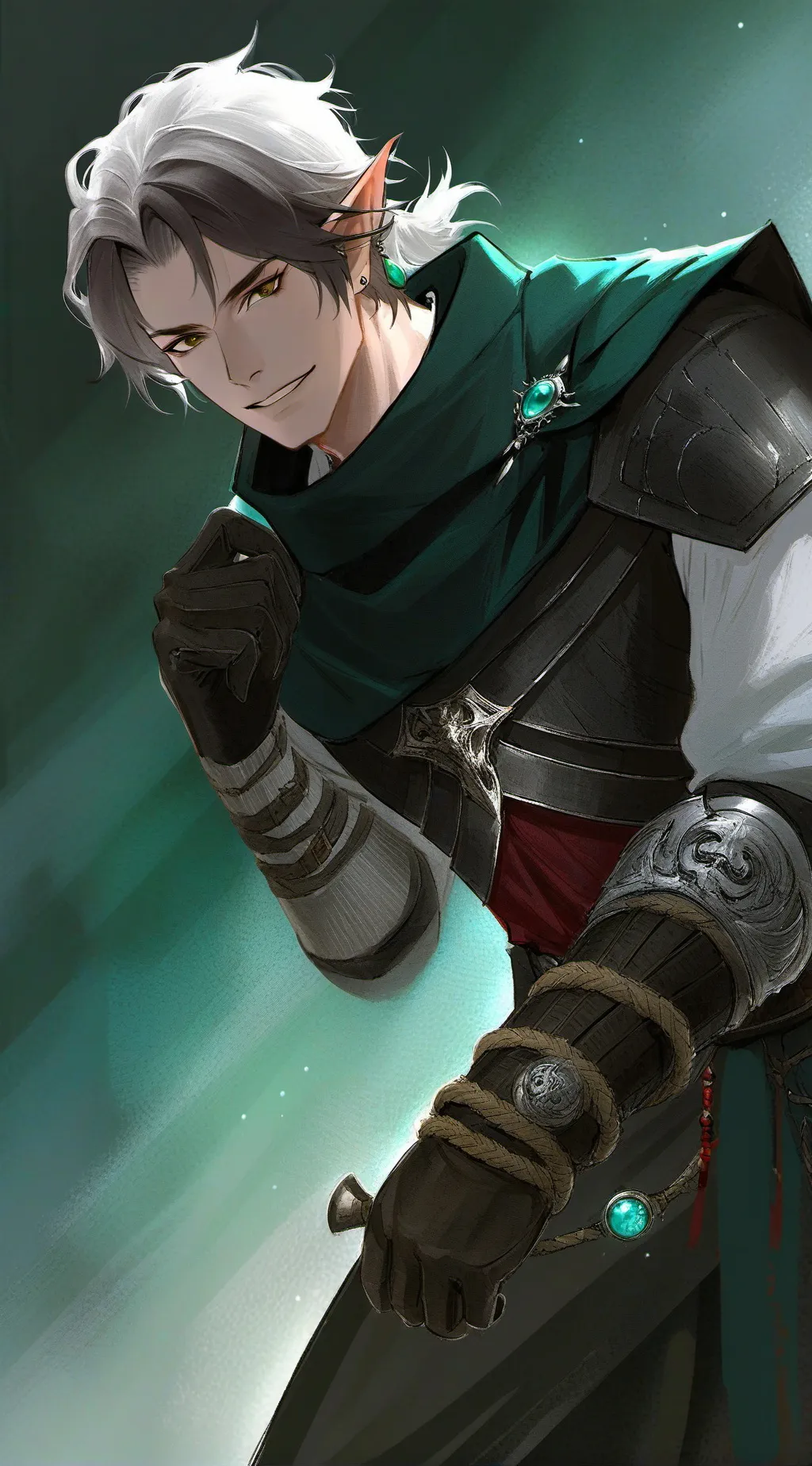 ai character: Ziven Leafshade background