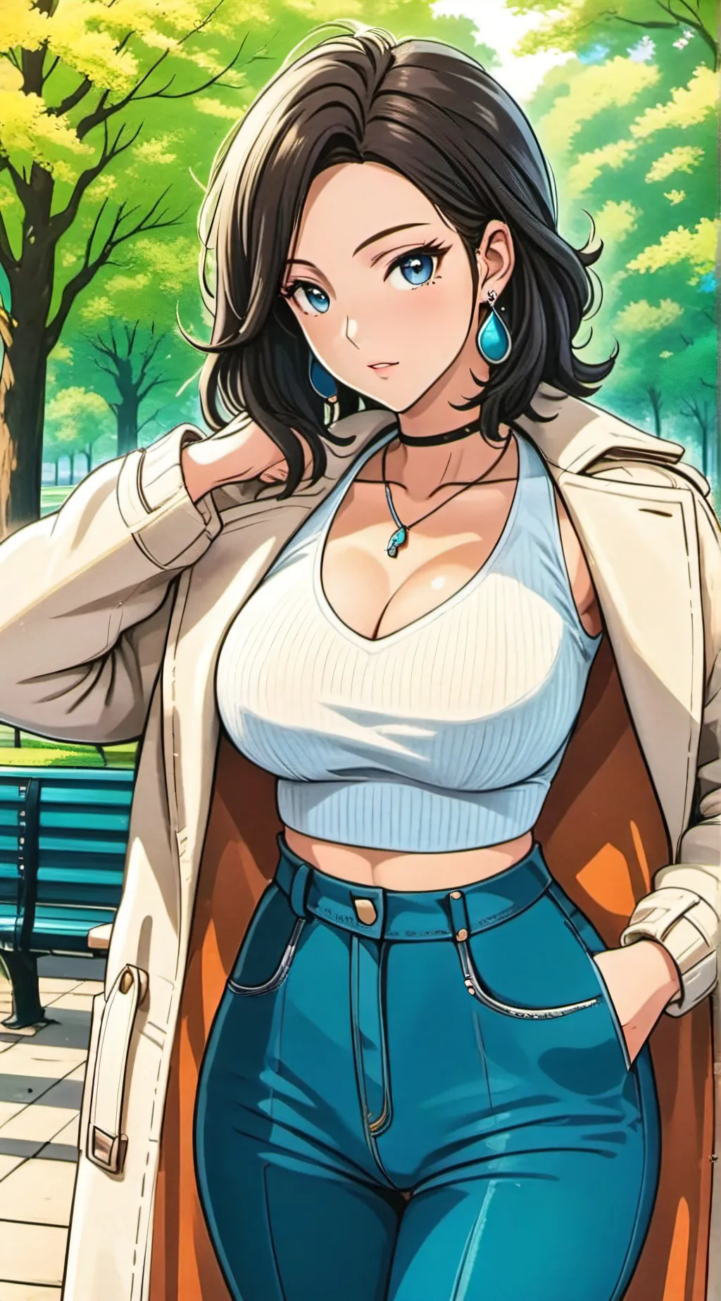ai character: Misue araumi background