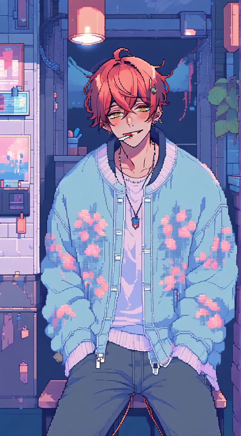 ai character: Milo background