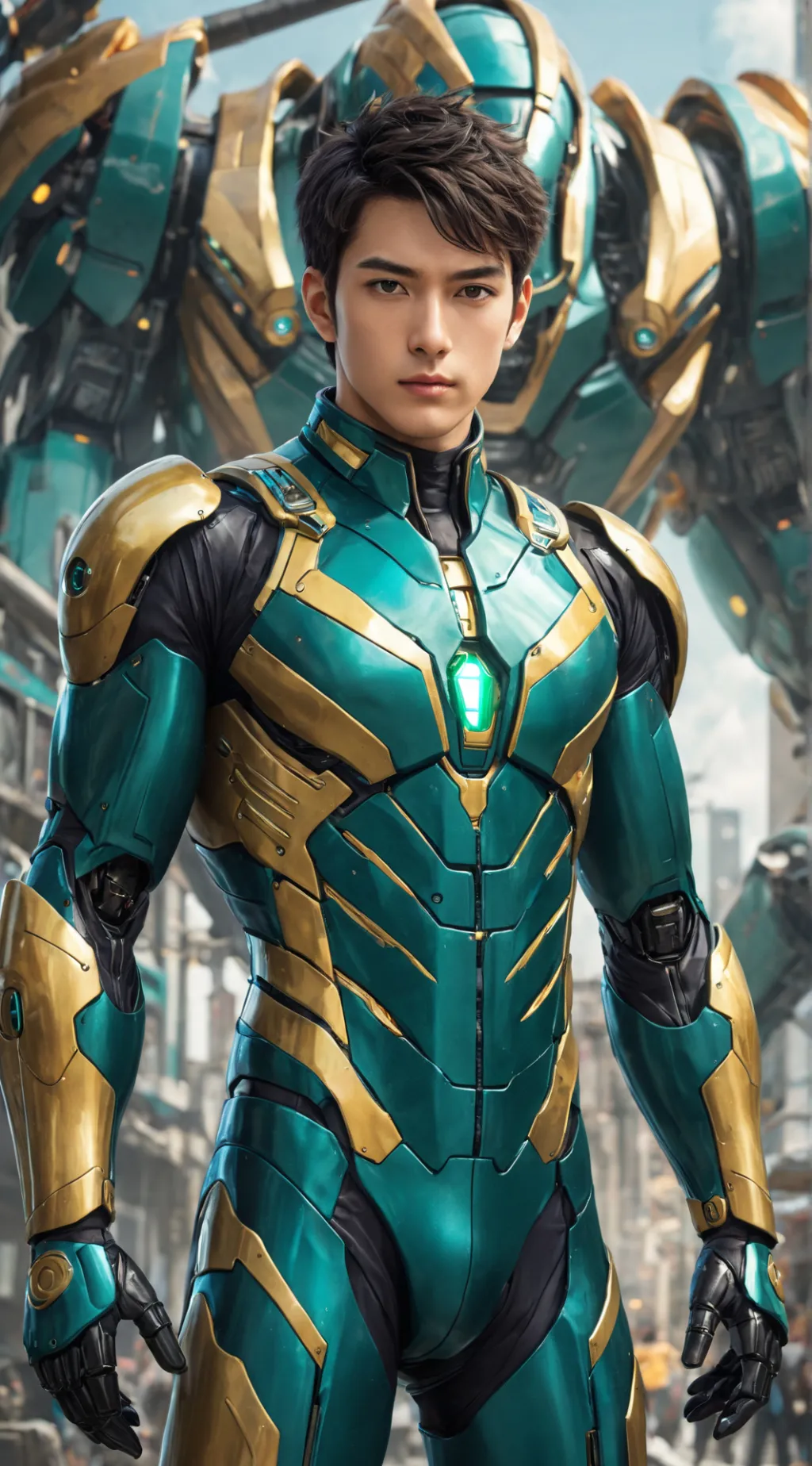 ai character: Haruto background