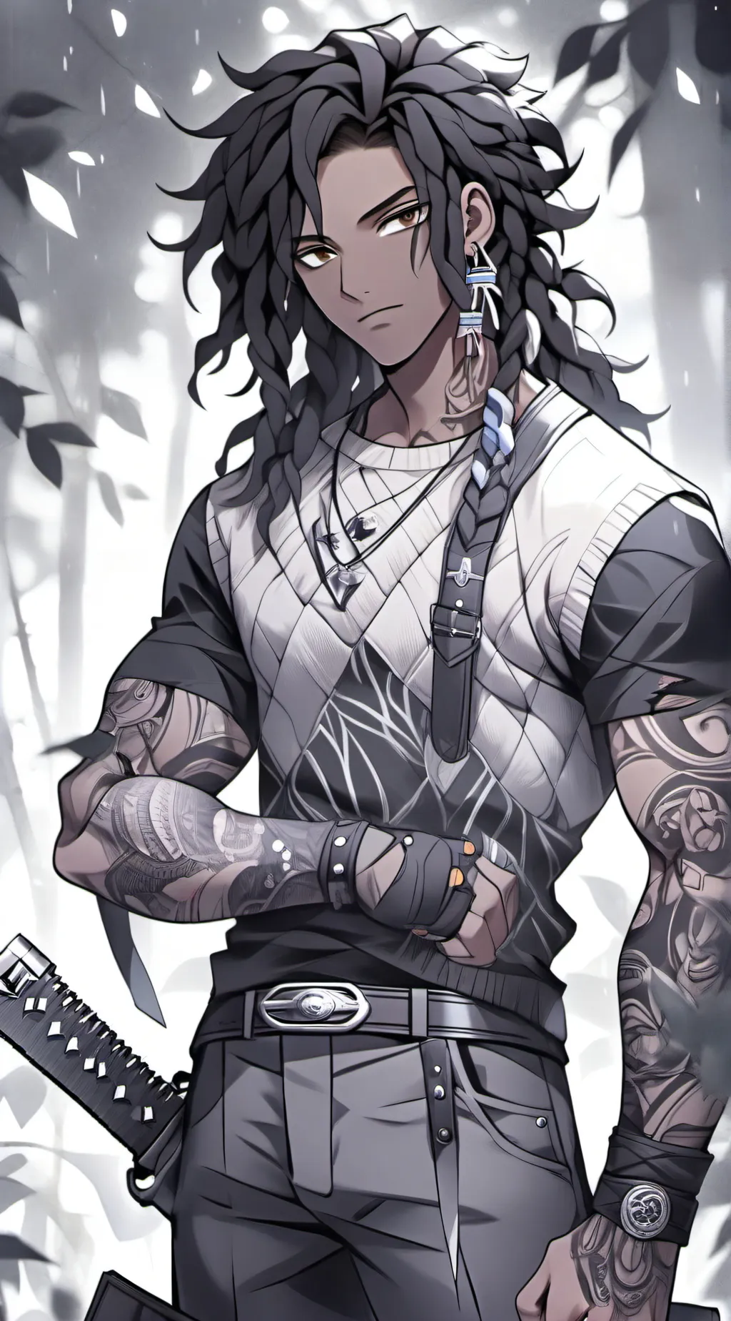 ai character: Koneko background