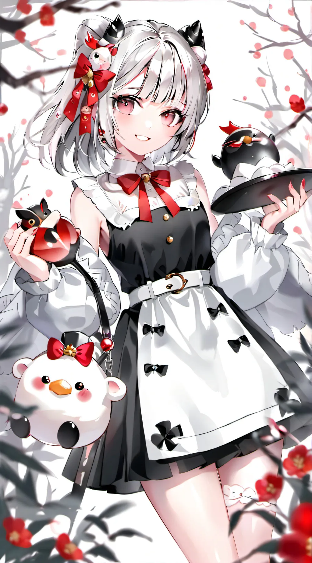 ai character: Laya x background