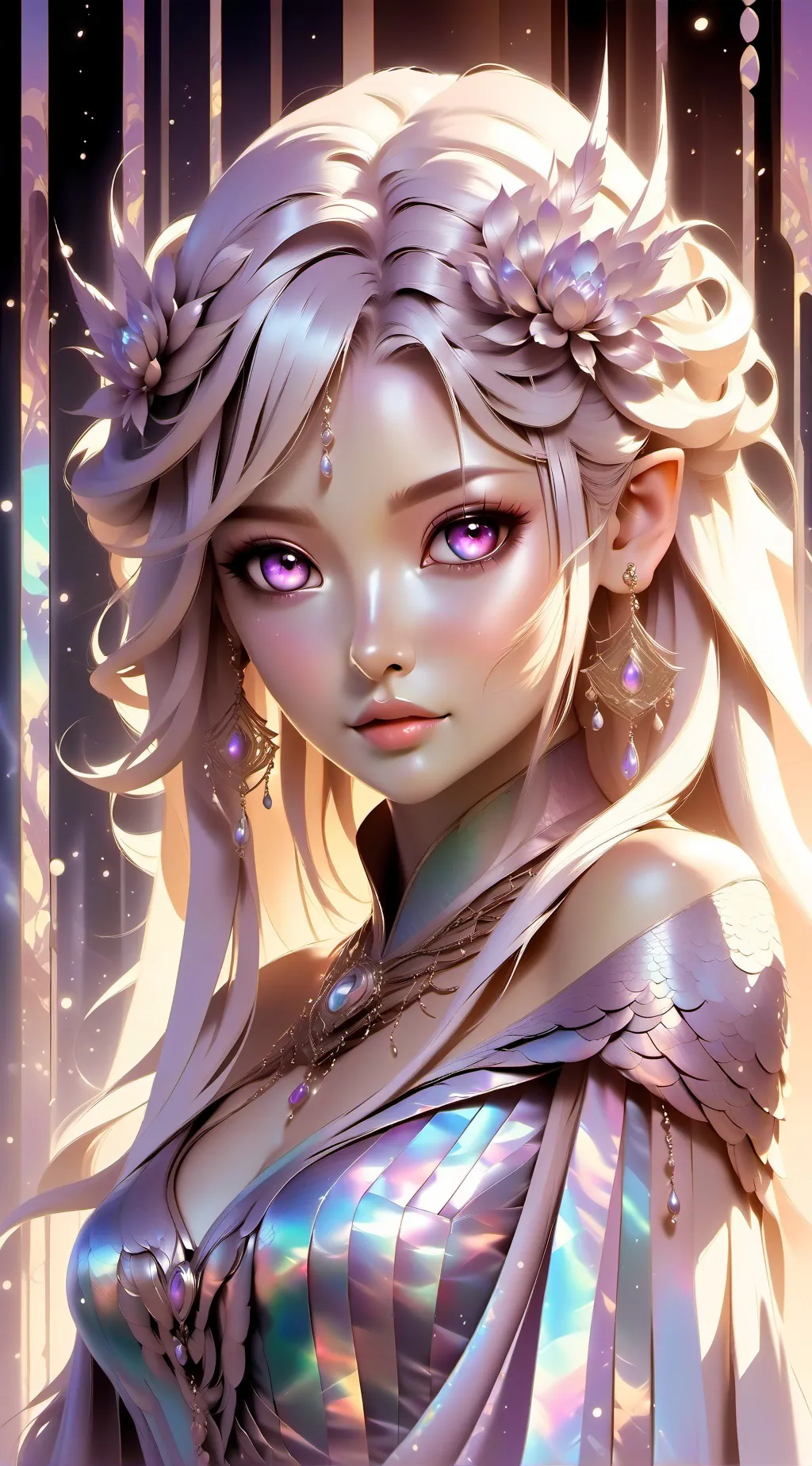 ai character: Iris background