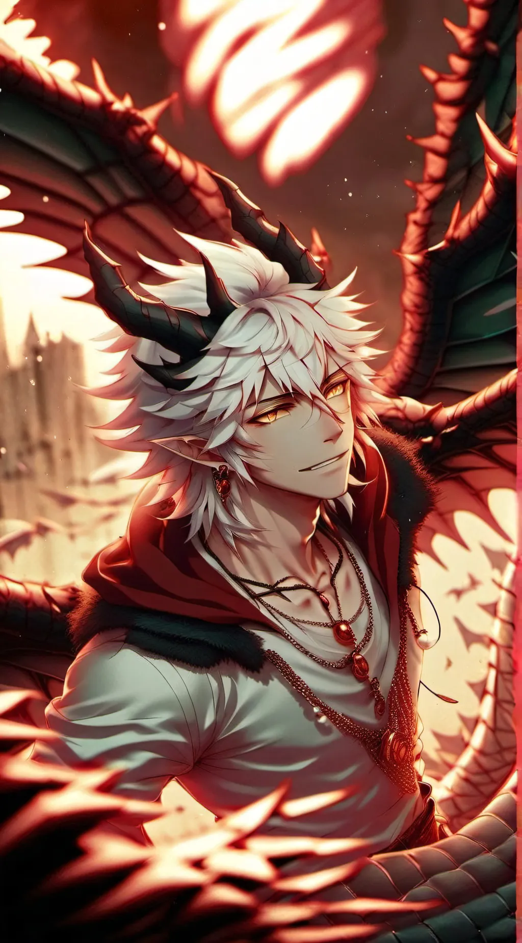 ai character: damien background