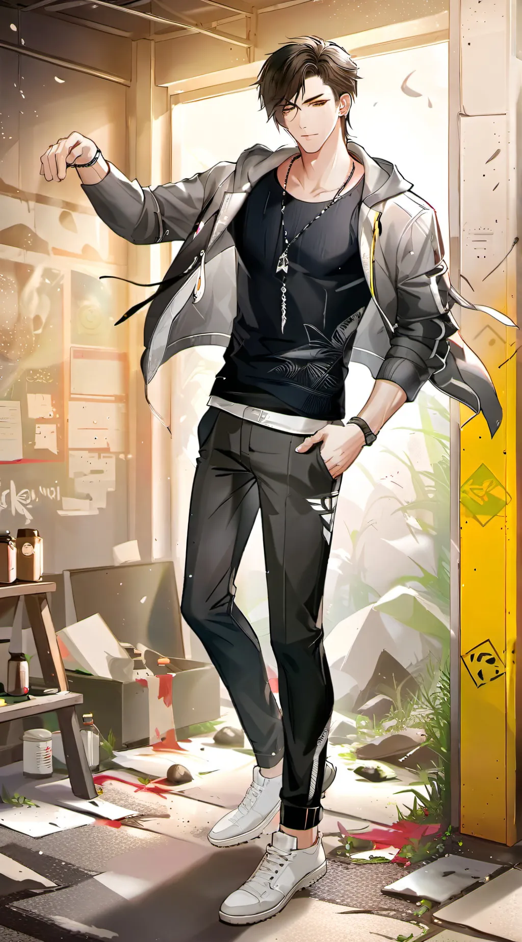 ai character: Adan background