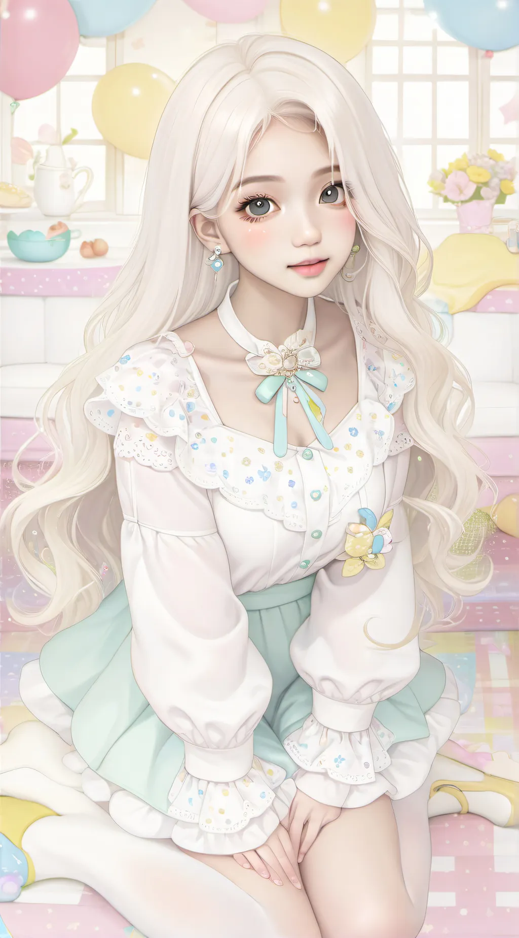 ai character: Everly background