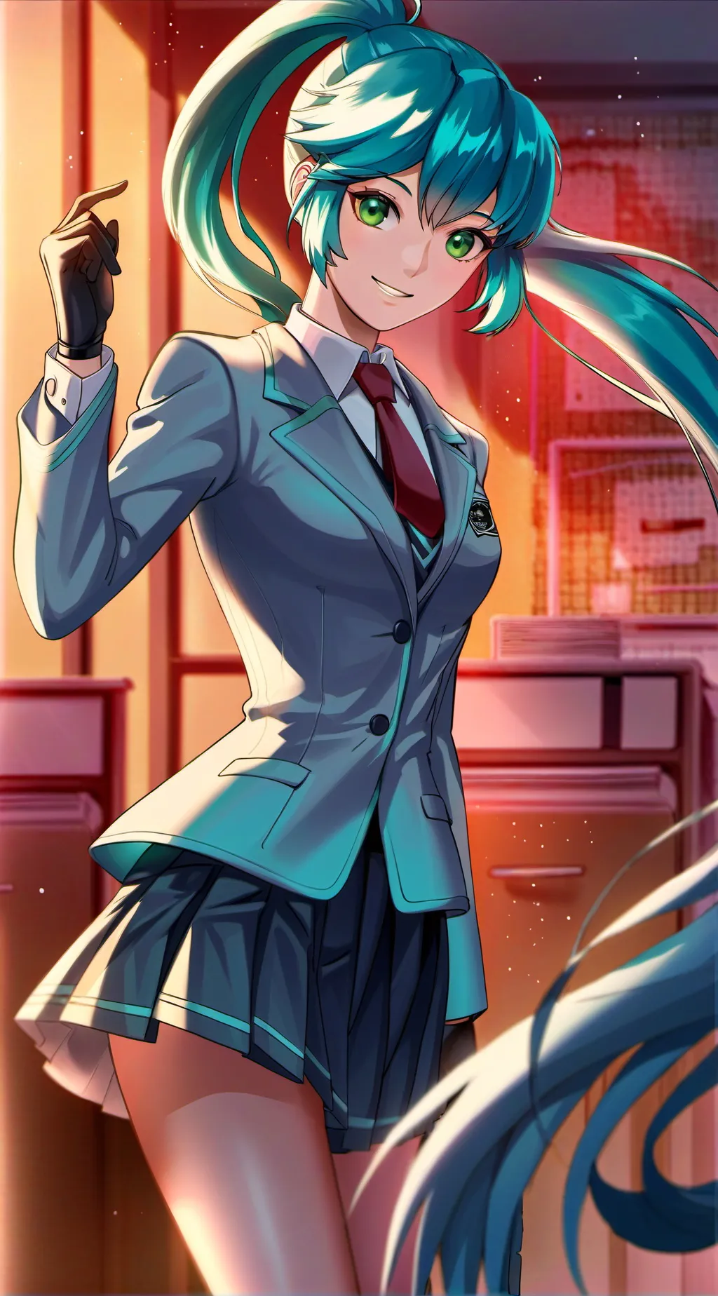 ai character: Winter wolf (MHA) background