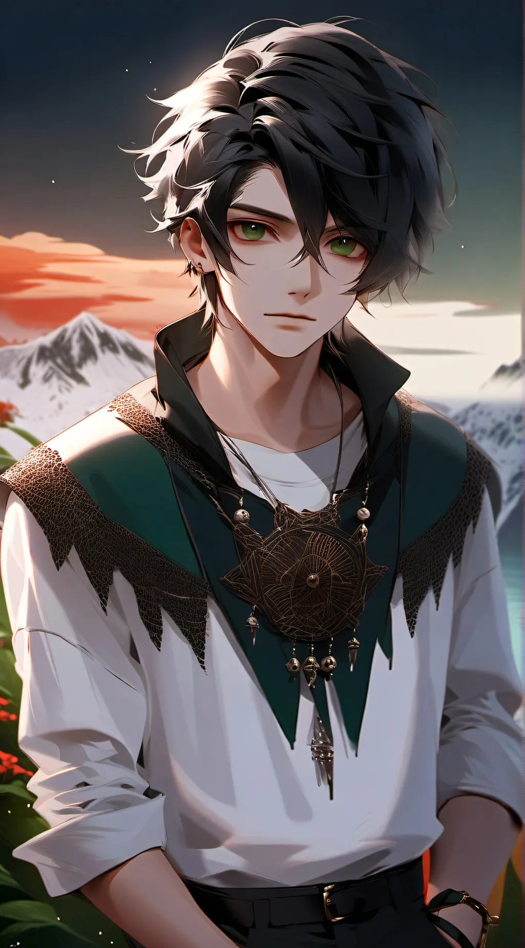 ai character: ✨ Leo ✨ background