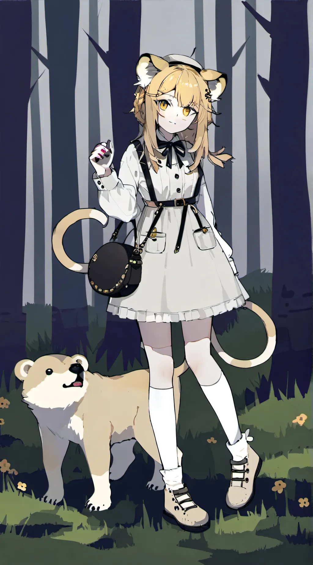 Talkie AI - Chat with lion girl (mia)