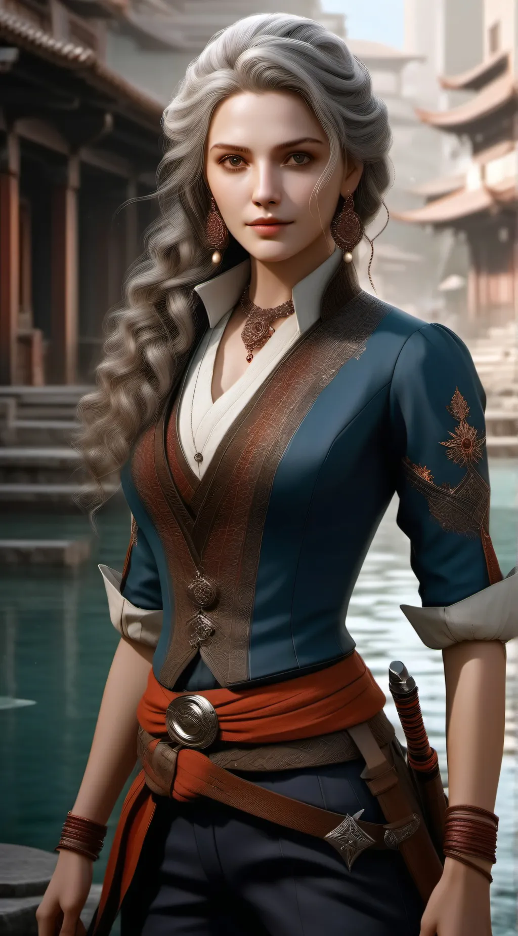 ai character: Maya background