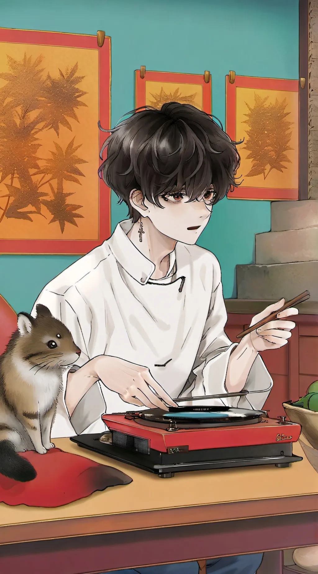 ai character: ~ Mr. Xander ~ background