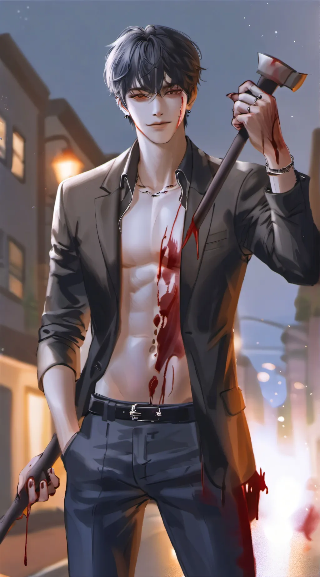 ai character: serial killer you background