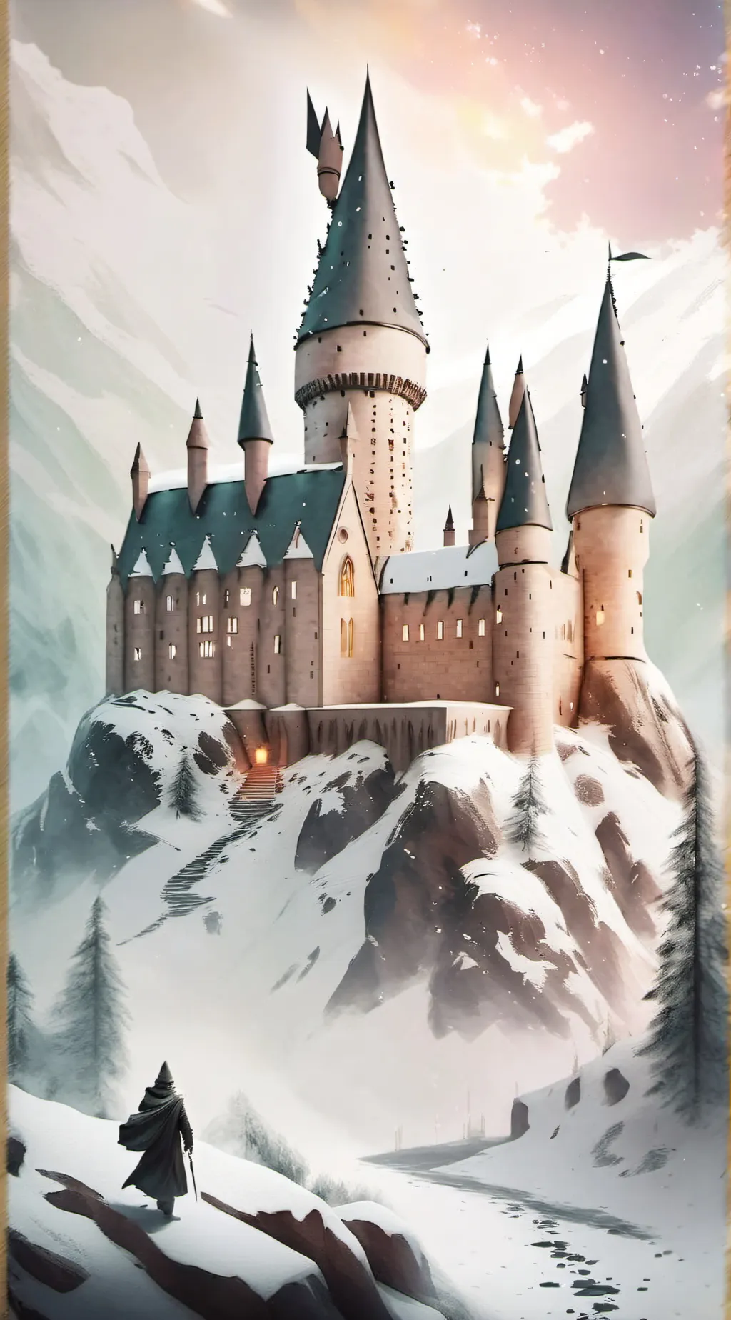 ai character: ☘HOGWARTS☘ background