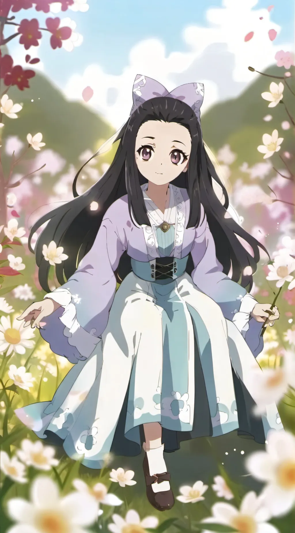 ai character: nezuko chan🫶 background