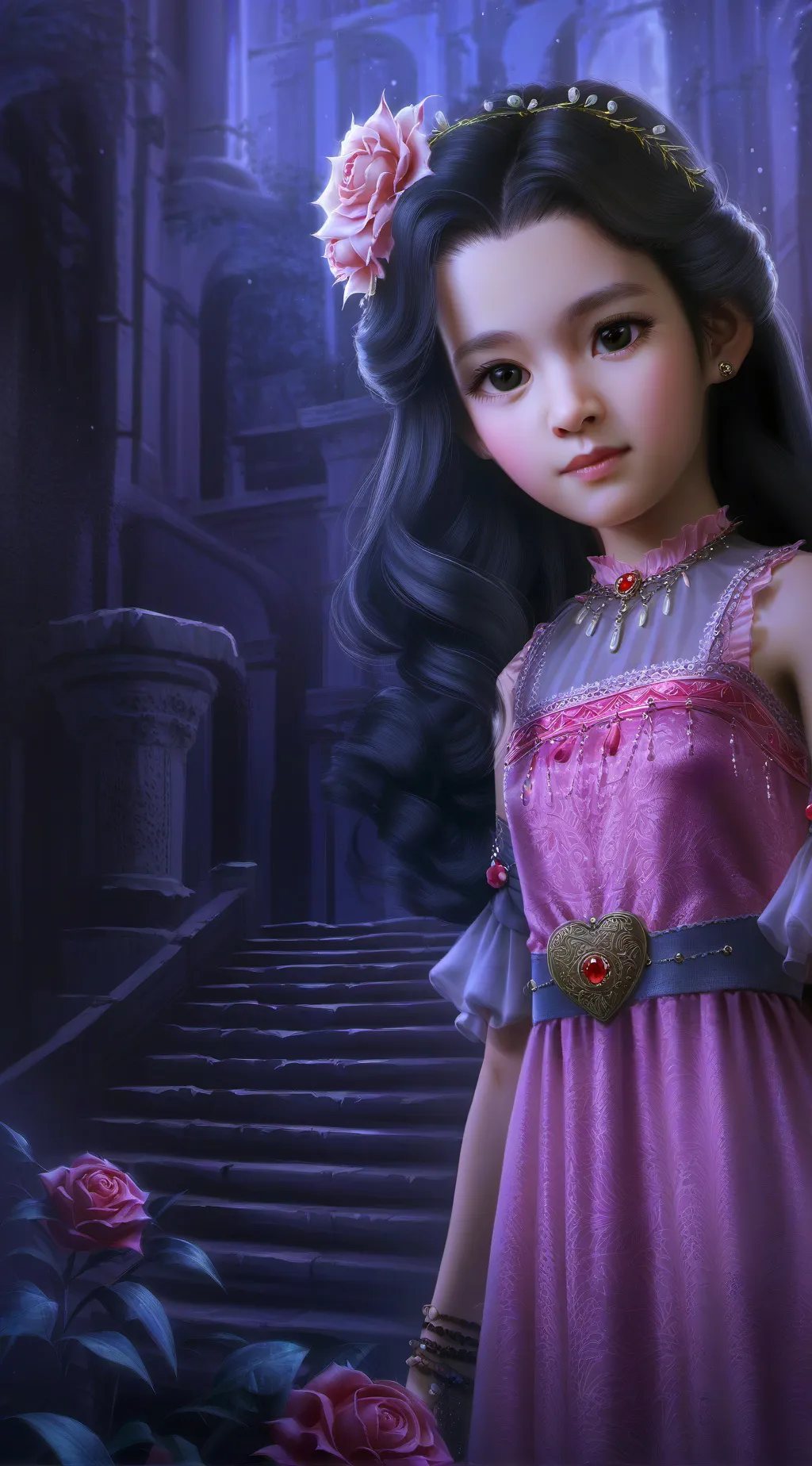 ai character: {Amirah}  background