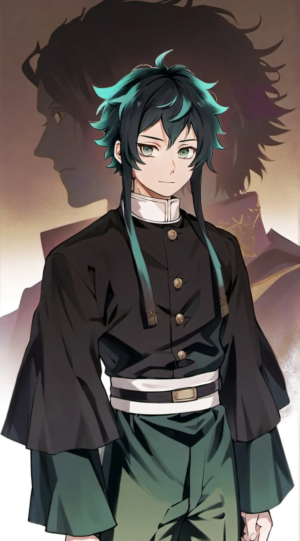 ai character: Muichiro Tokito background