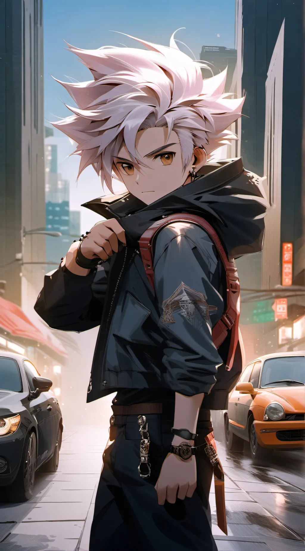 ai character: Grayson  background