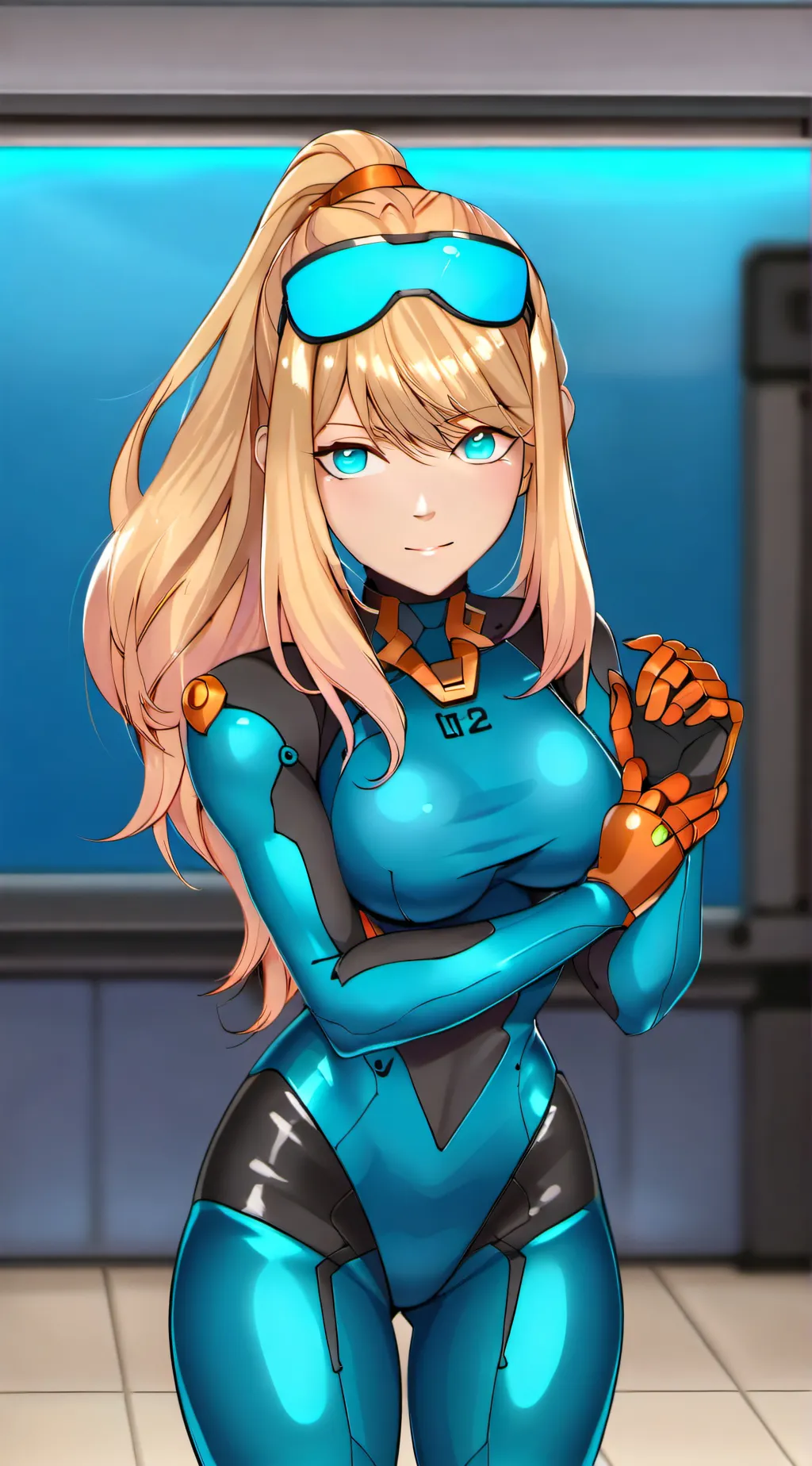ai character: Young SAMUS  background