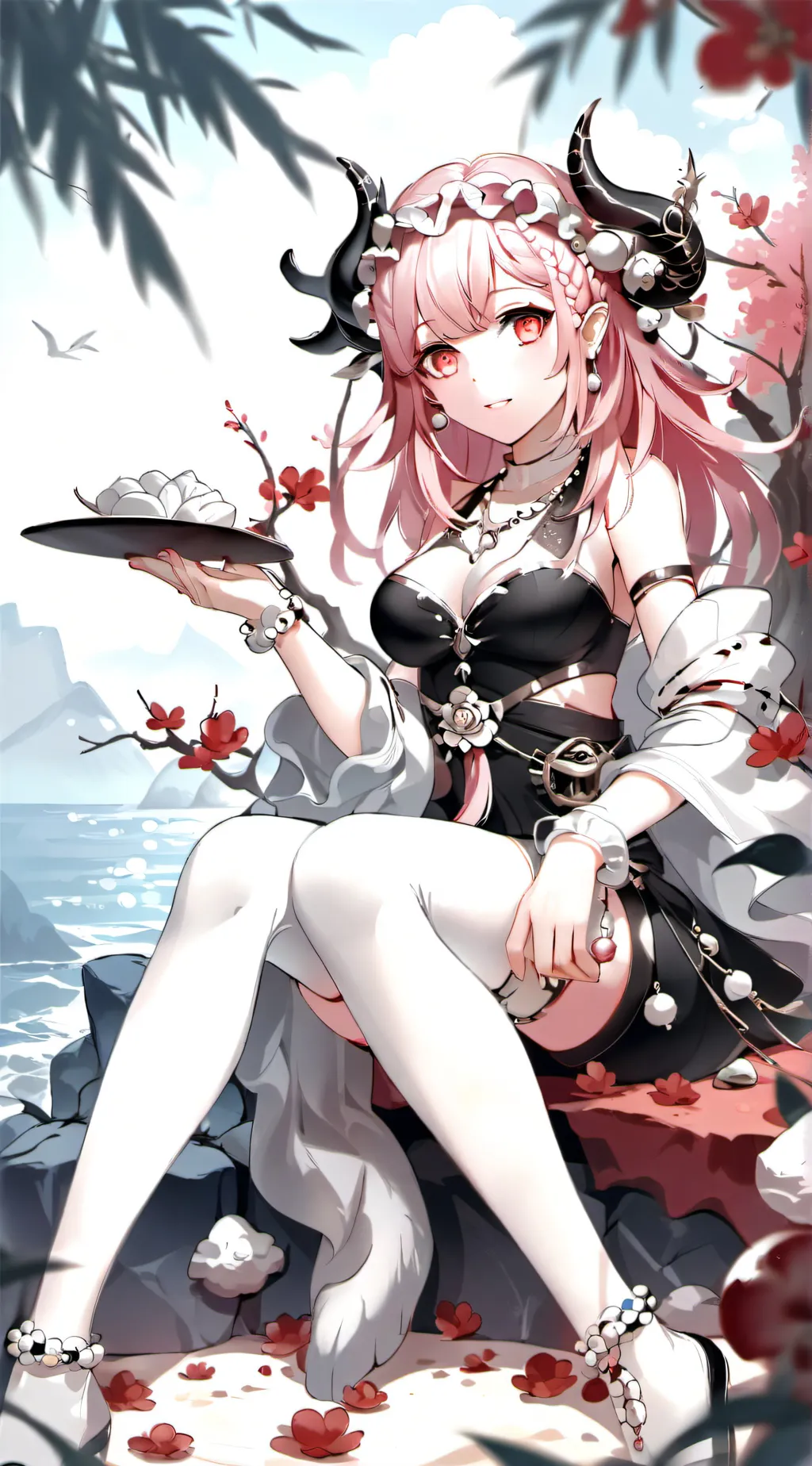 ai character: Luna background