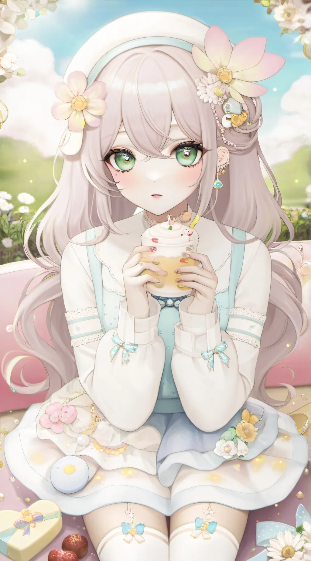 ai character: lilly background