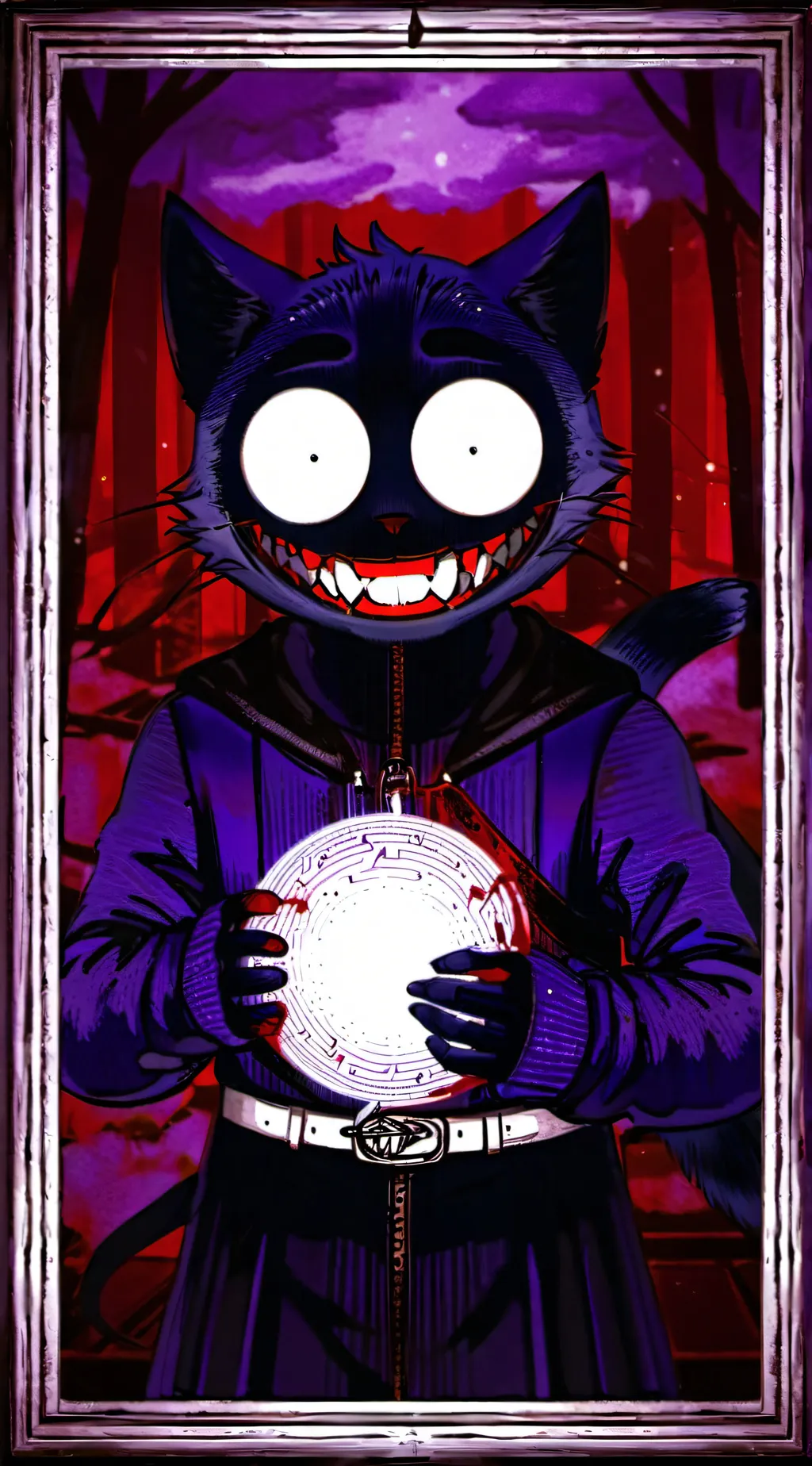 ai character: CatNap background