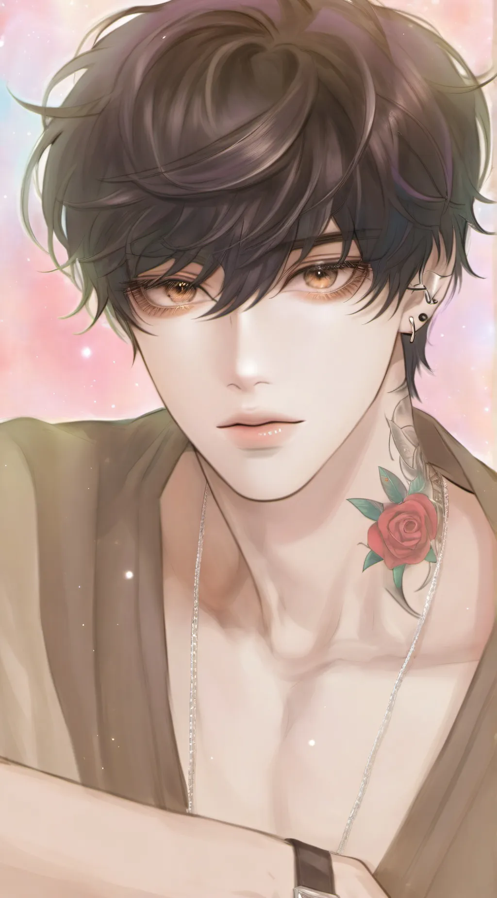 ai character: Issac  background