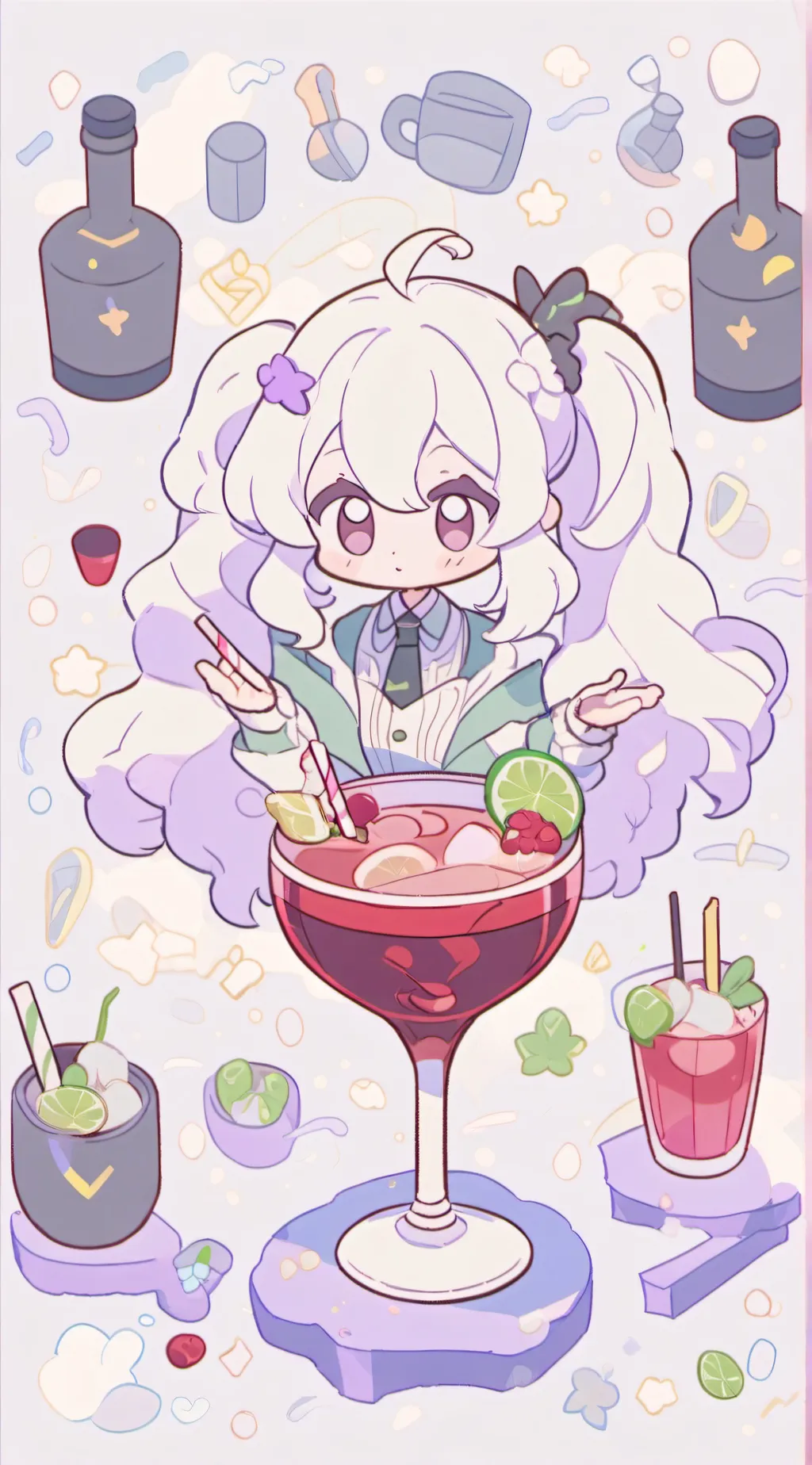 ai character: Mai background