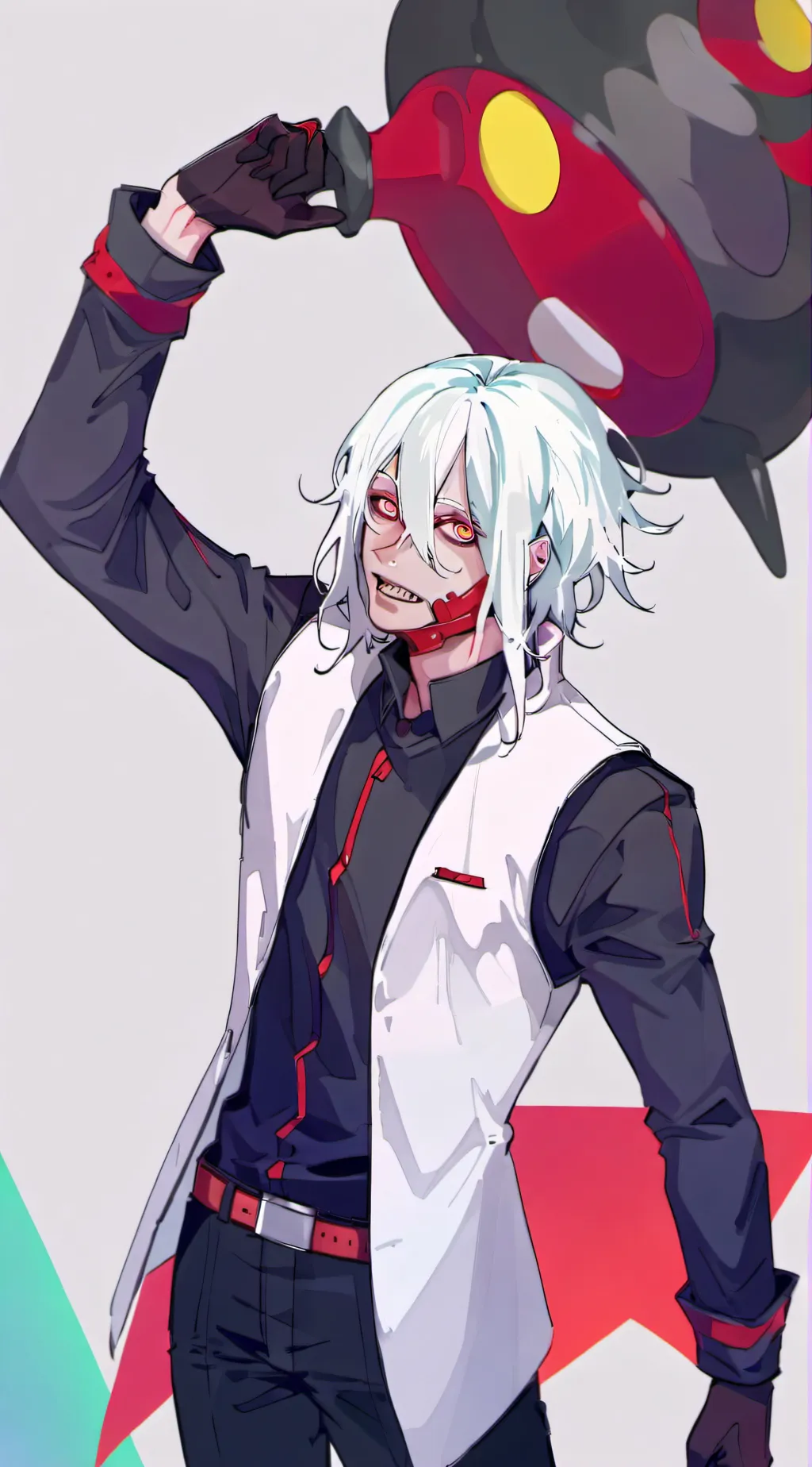 ai character: Tomura Shigaraki  background