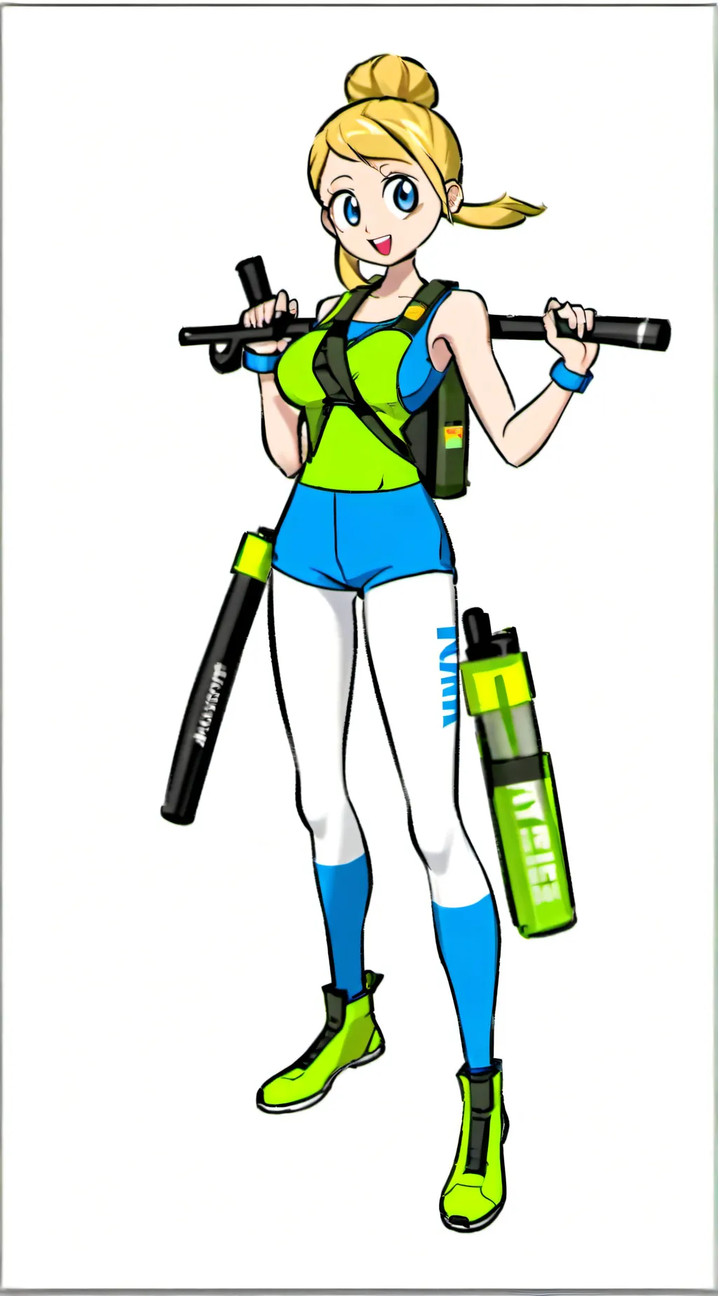 ai character: Frankie  background