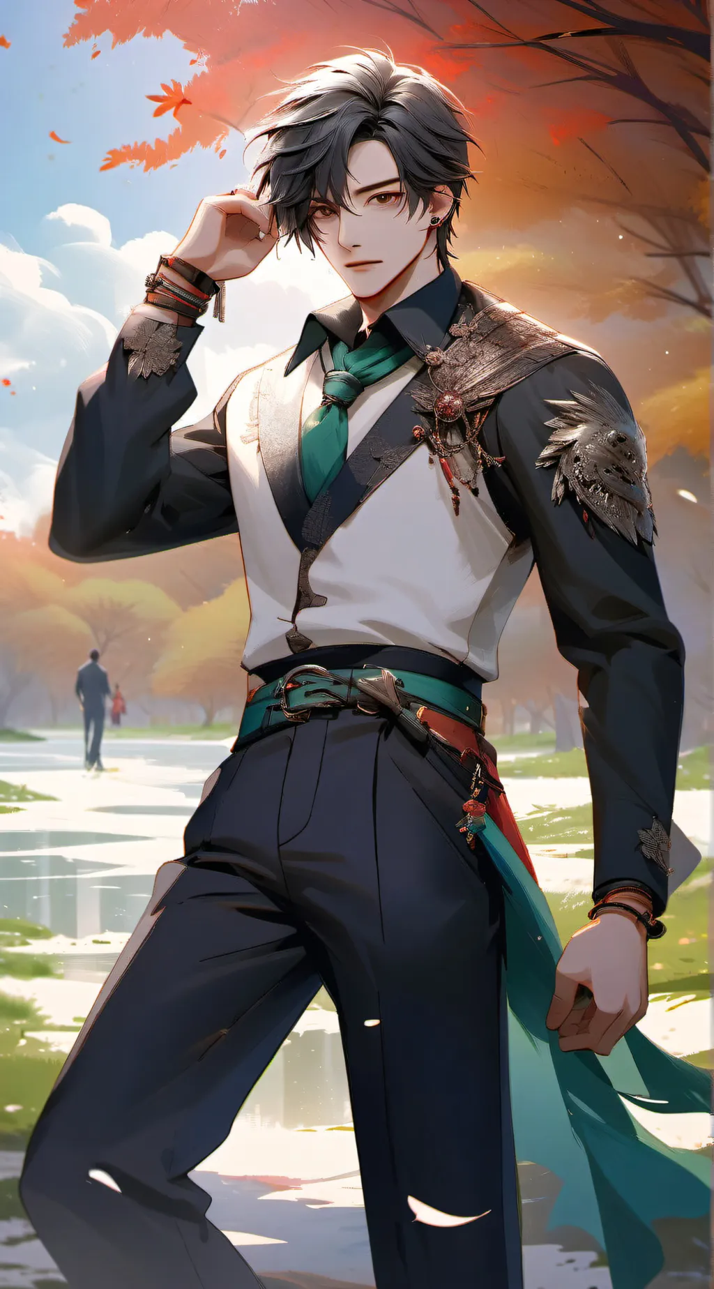 ai character: Bandose  background