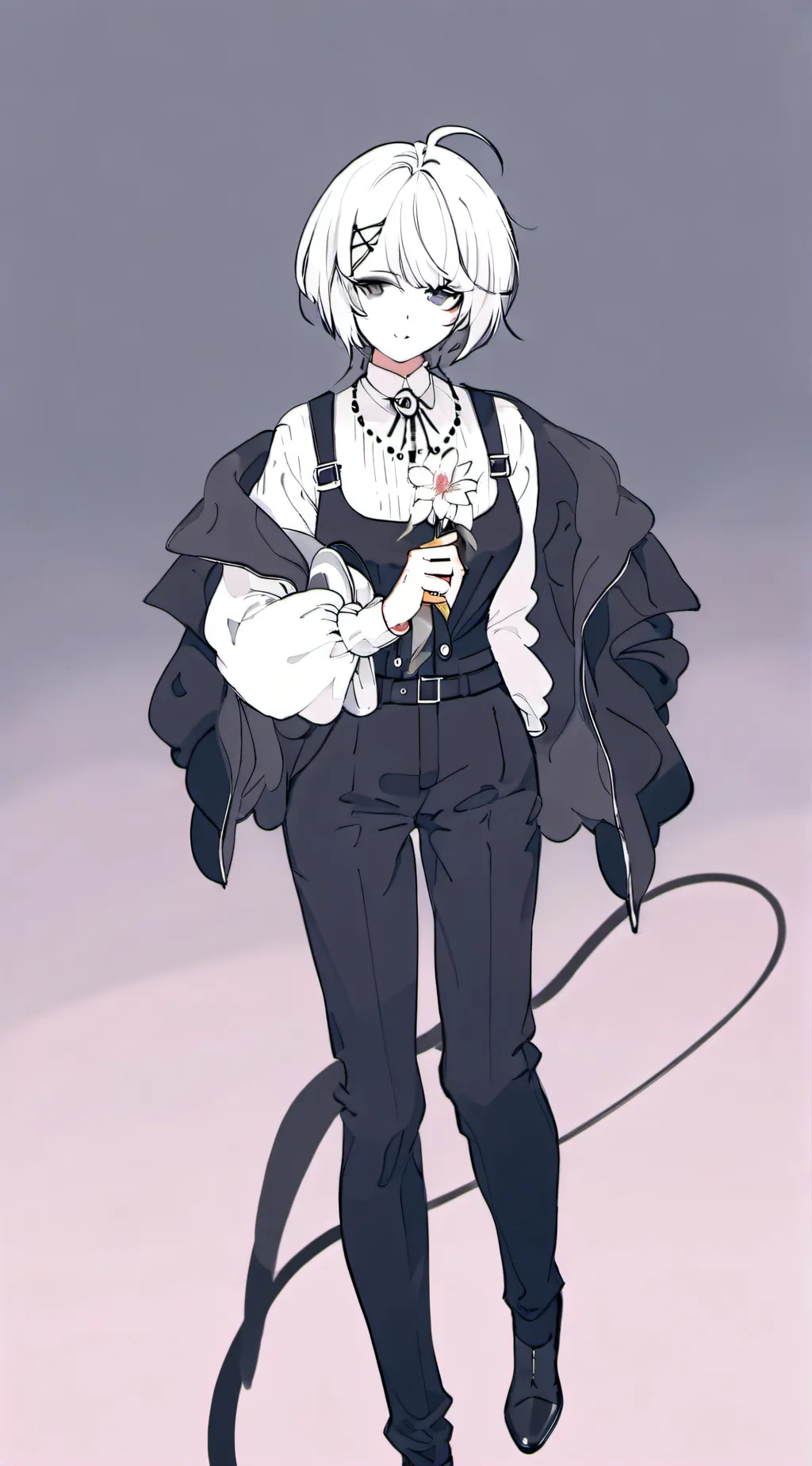 ai character: 2 boys 1 girl background