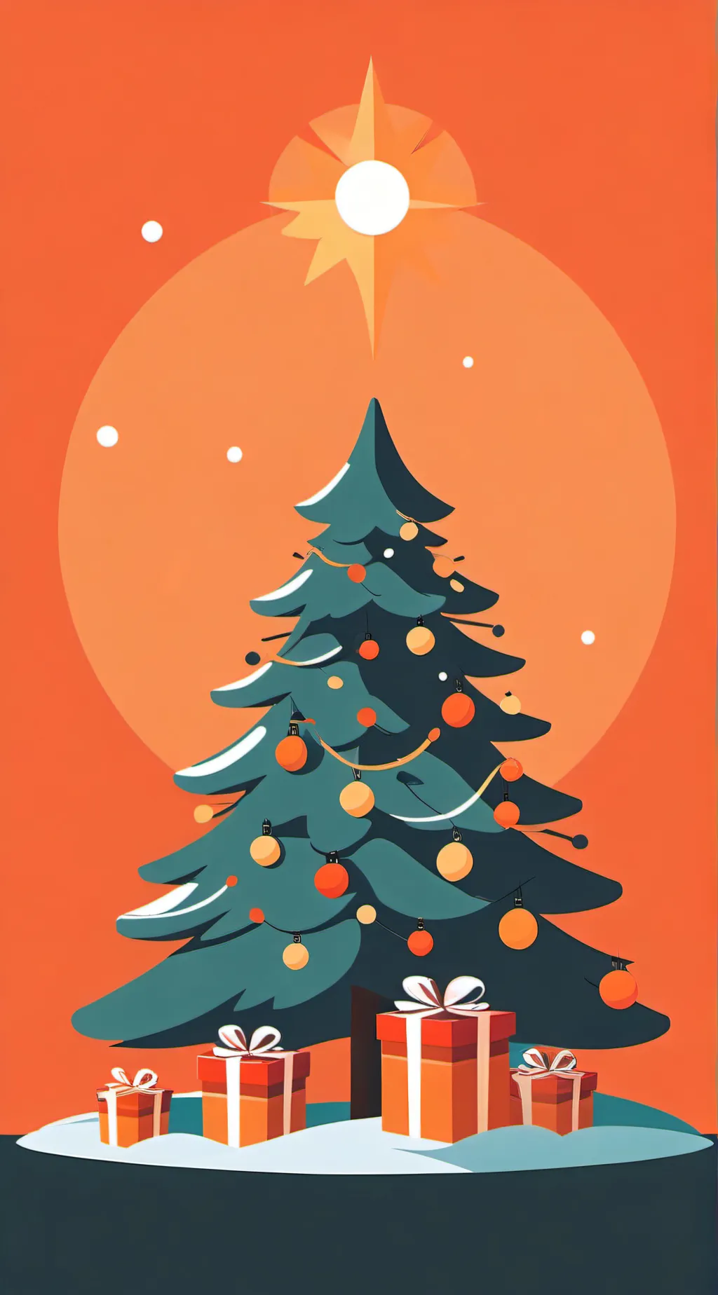 ai character: CHRISTMAS🤩 background