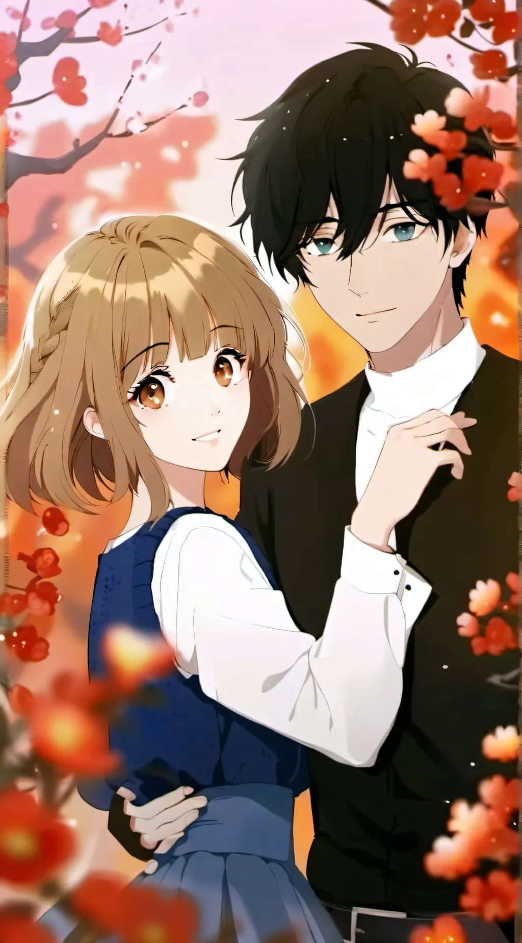 ai character: Luis and Sammy background
