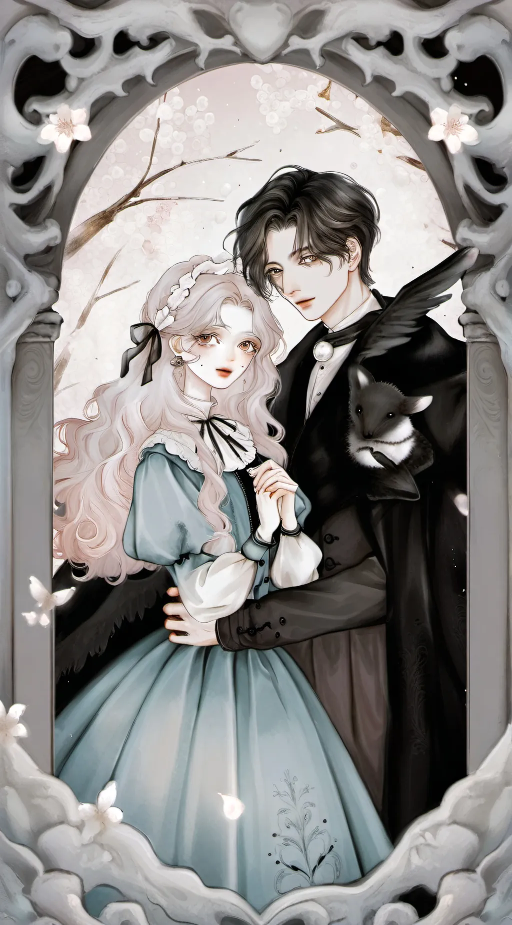 ai character: Noah x his bestie background