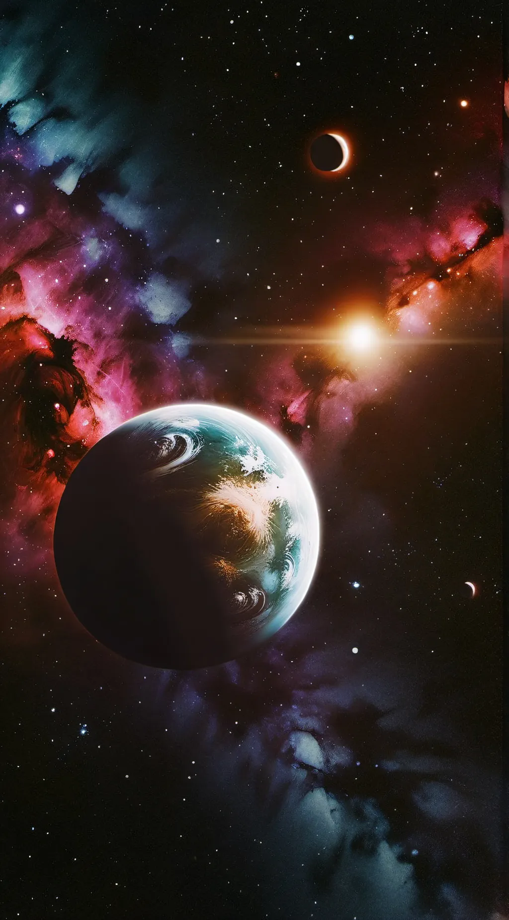 ai character: Solarballs background